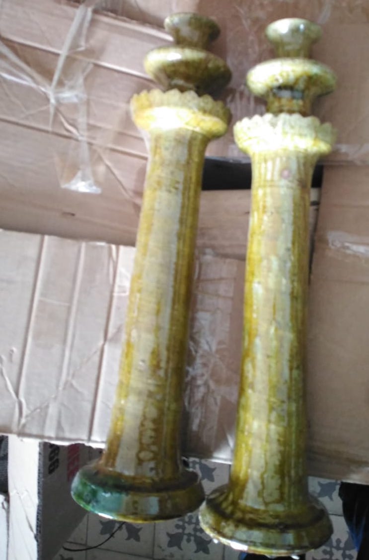 Lysestage Le Village Crown - Sahara - Billede 5